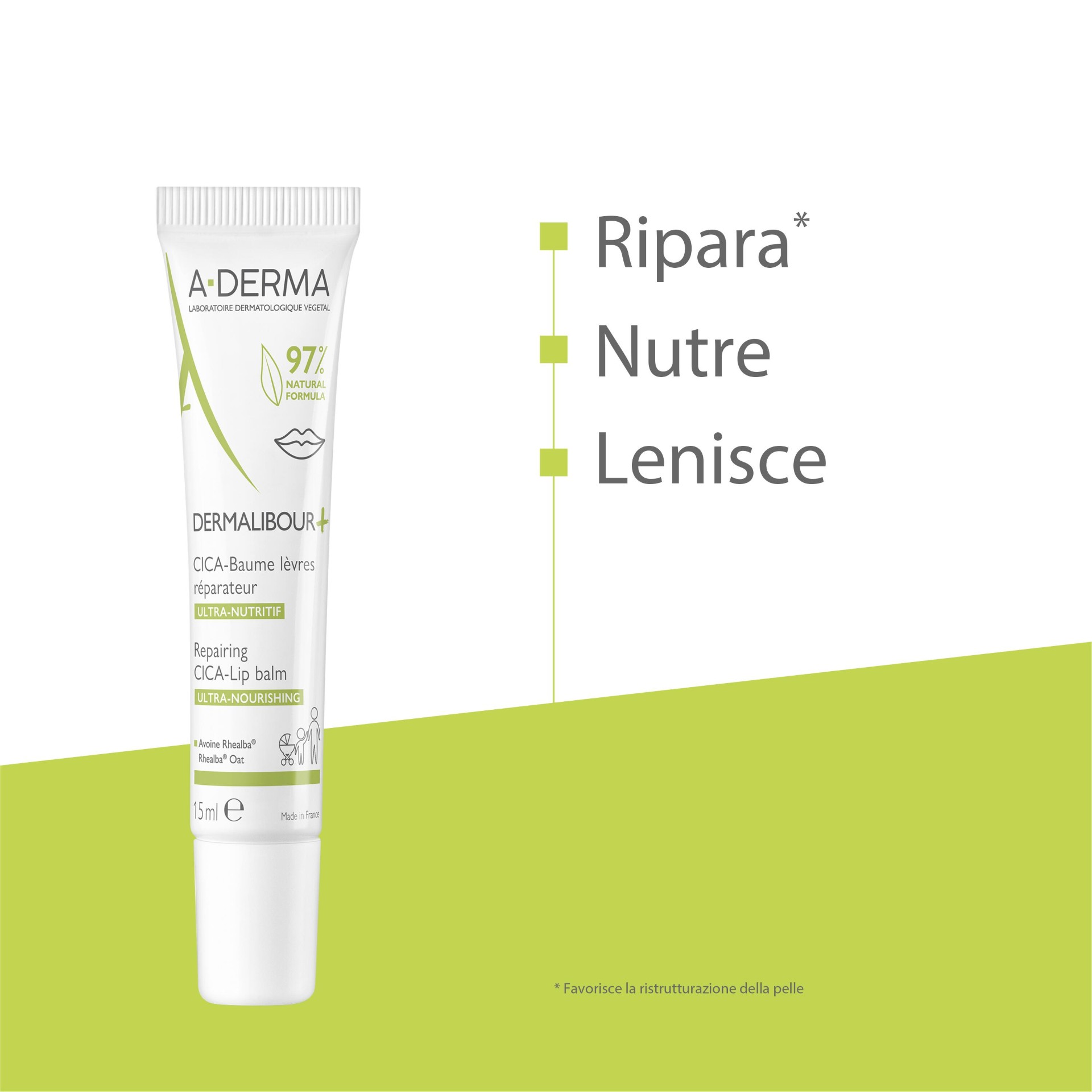 image - 982984888 - DERMALIBOUR + CICA BALSAMO LABBRA 15 ML - 4709180_11.jpg