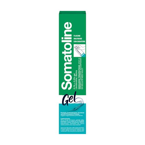 image - 022816134 - SOMATOLINE*gel 1 flacone 250 ml 25 erogazioni 0,1% + 0,3% con sacchetto e dosatore - 4780836_3.jpg