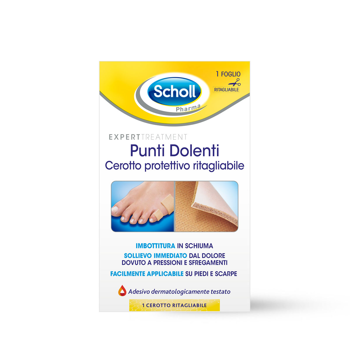 image - 903144626 - CEROTTO RITAGLIABILE DOPPIO SPESSORE PER CALLI E DURONI 1 PEZZP - 7892930_4.jpg