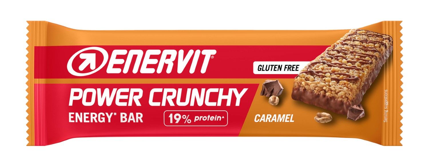 Enervit Power Sport Crunchy Caramel Barretta 40g