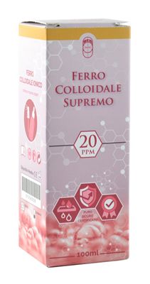 Ferro Colloidale Supremo 20ppm 100ml