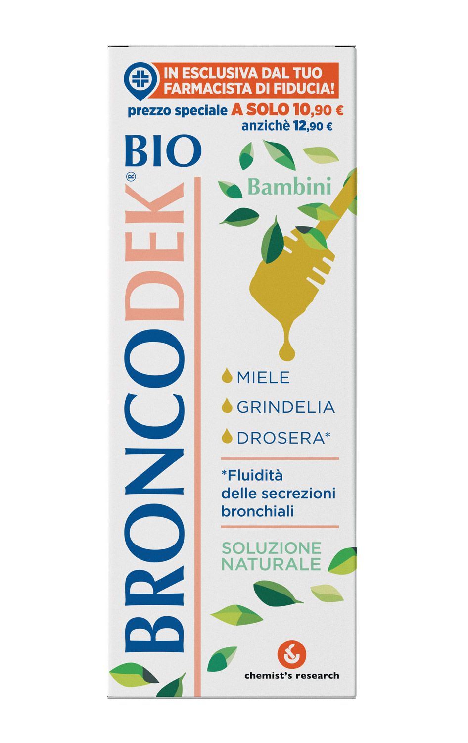 Broncodek Bio Bambini Soluzione Naturale 200ml