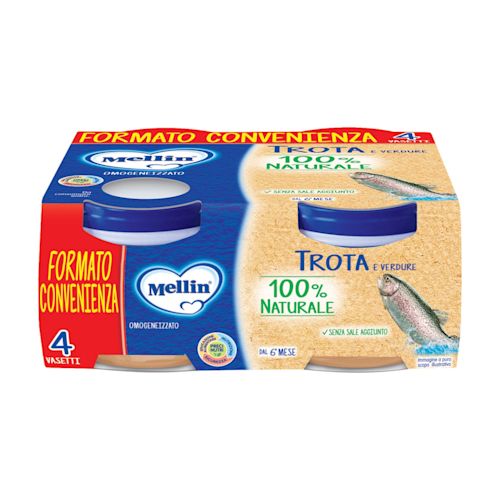 image - 975966767 - MELLIN OMOGENEIZZATO DI TROTA E VERDURE 4 X 80 G - 4783092_3.jpg