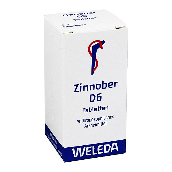 Weleda Zinnober D6 Medicinale Omeopatico 80 Compresse