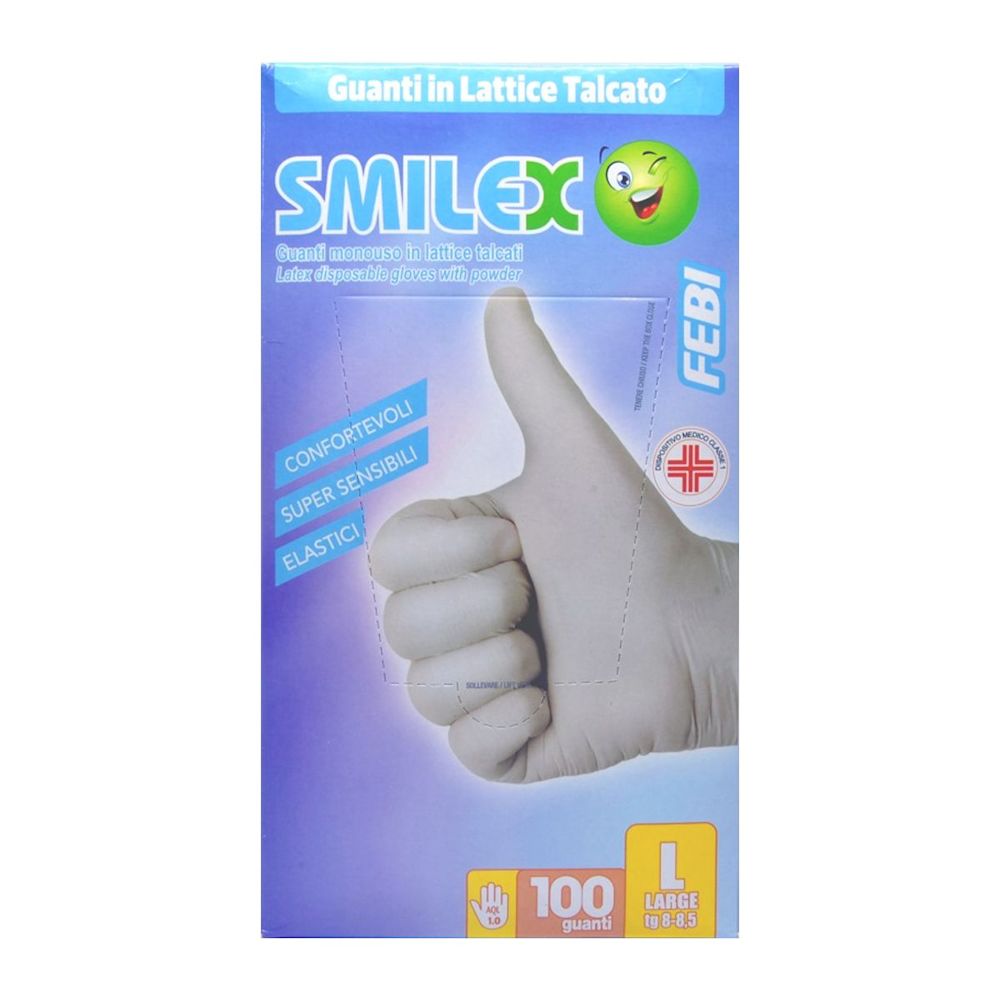 939886836 - Smilex Febi Lattice Talcato Guanti L 100 pezzi - 4724797_1.jpg
