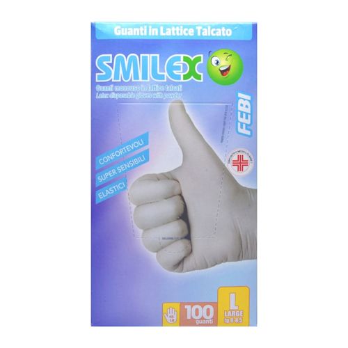 939886836 - Smilex Febi Lattice Talcato Guanti L 100 pezzi - 4724797_1.jpg