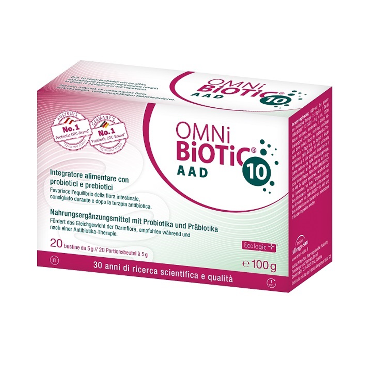 Omni Biotic 10 Aad Kids Bustine 20x25g