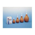image - 908818608 - Pera gommata con cannula in P.E.H.D. da 200 ml, ideale per l'irrigazione intestinale, realizzata in gomma naturale anallergica e sempre elastica. - 4874639_2.jpg