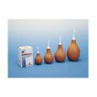 image - 908818608 - Pera gommata con cannula in P.E.H.D. da 200 ml, ideale per l'irrigazione intestinale, realizzata in gomma naturale anallergica e sempre elastica. - 4874639_2.jpg