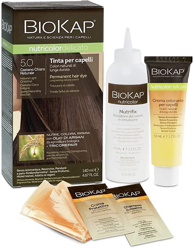 935682385 - Biokap Nutricolor Delicato Tinta Capelli 5.0 Castano Chiaro naturale - 4723924_2.jpg