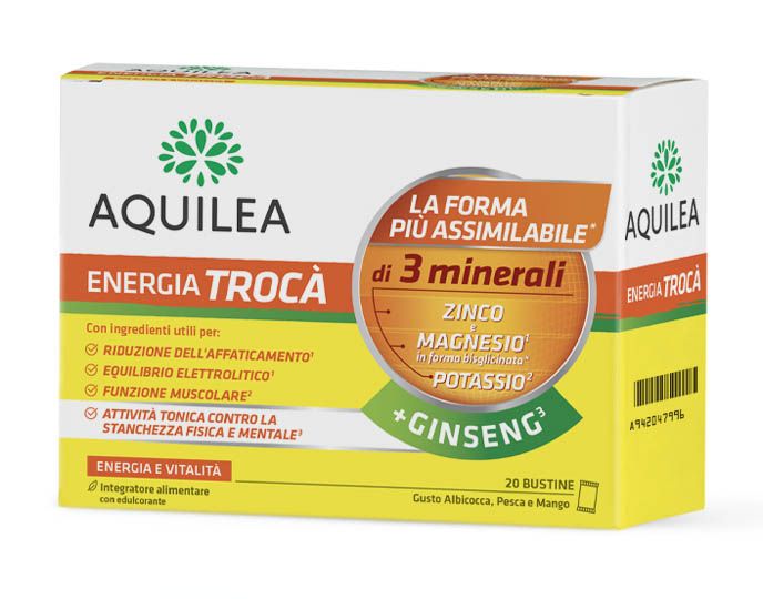 Aquilea Energia Trocà + Ginseng 20 Bustine