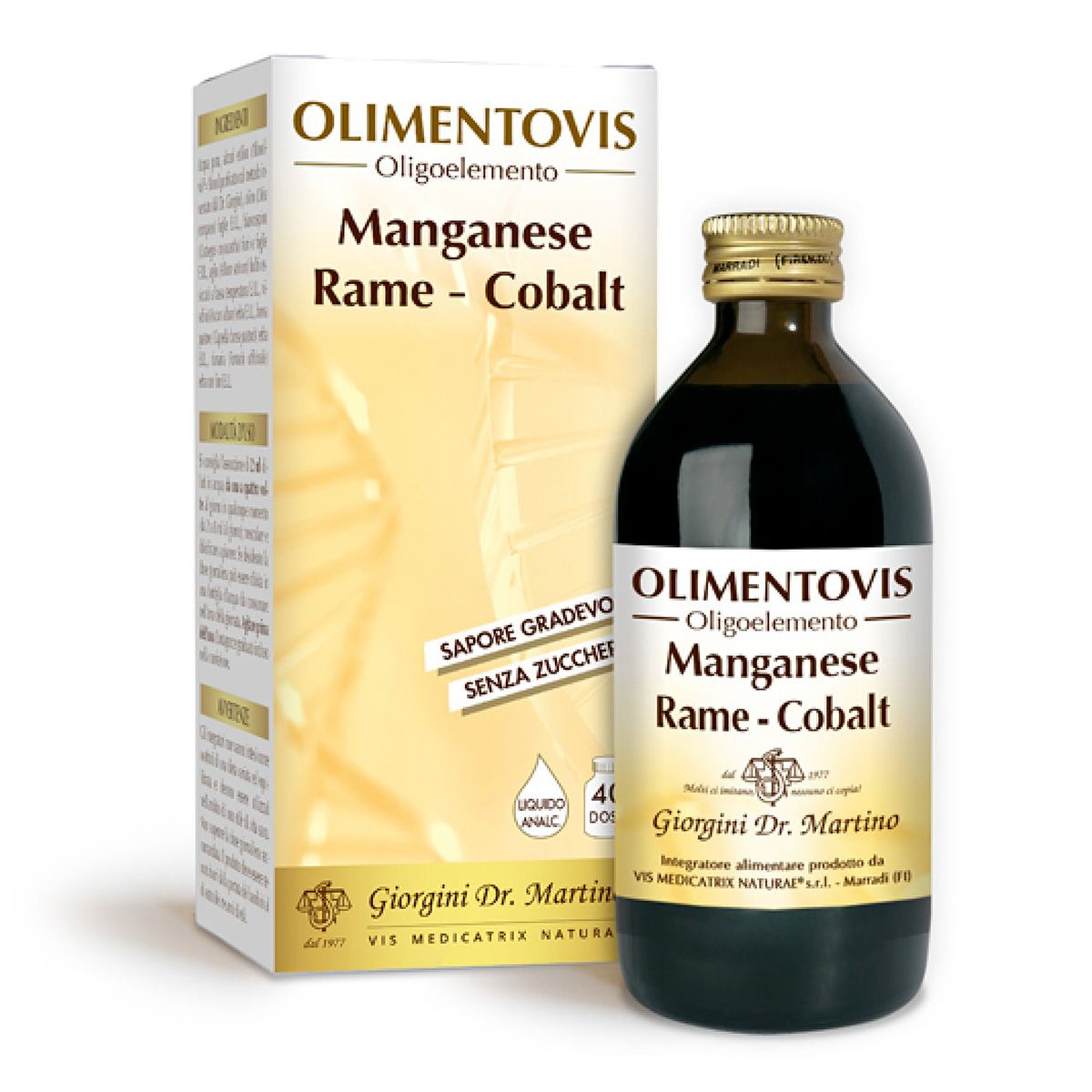 Manganese Rame Cobalto Olimentovis Integratore Ferro 200ml