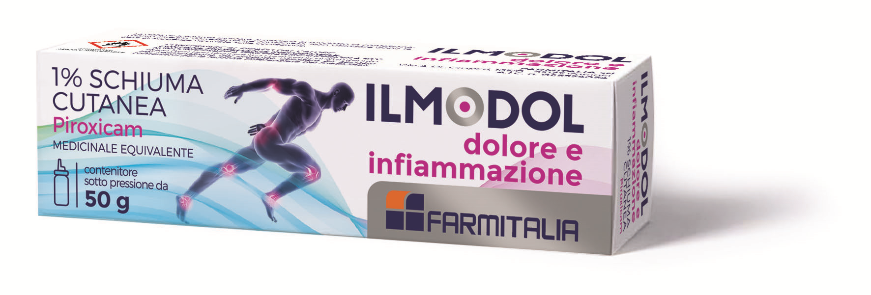 Ilmodol 1% Dolore E Infiammazione Schiuma 50g