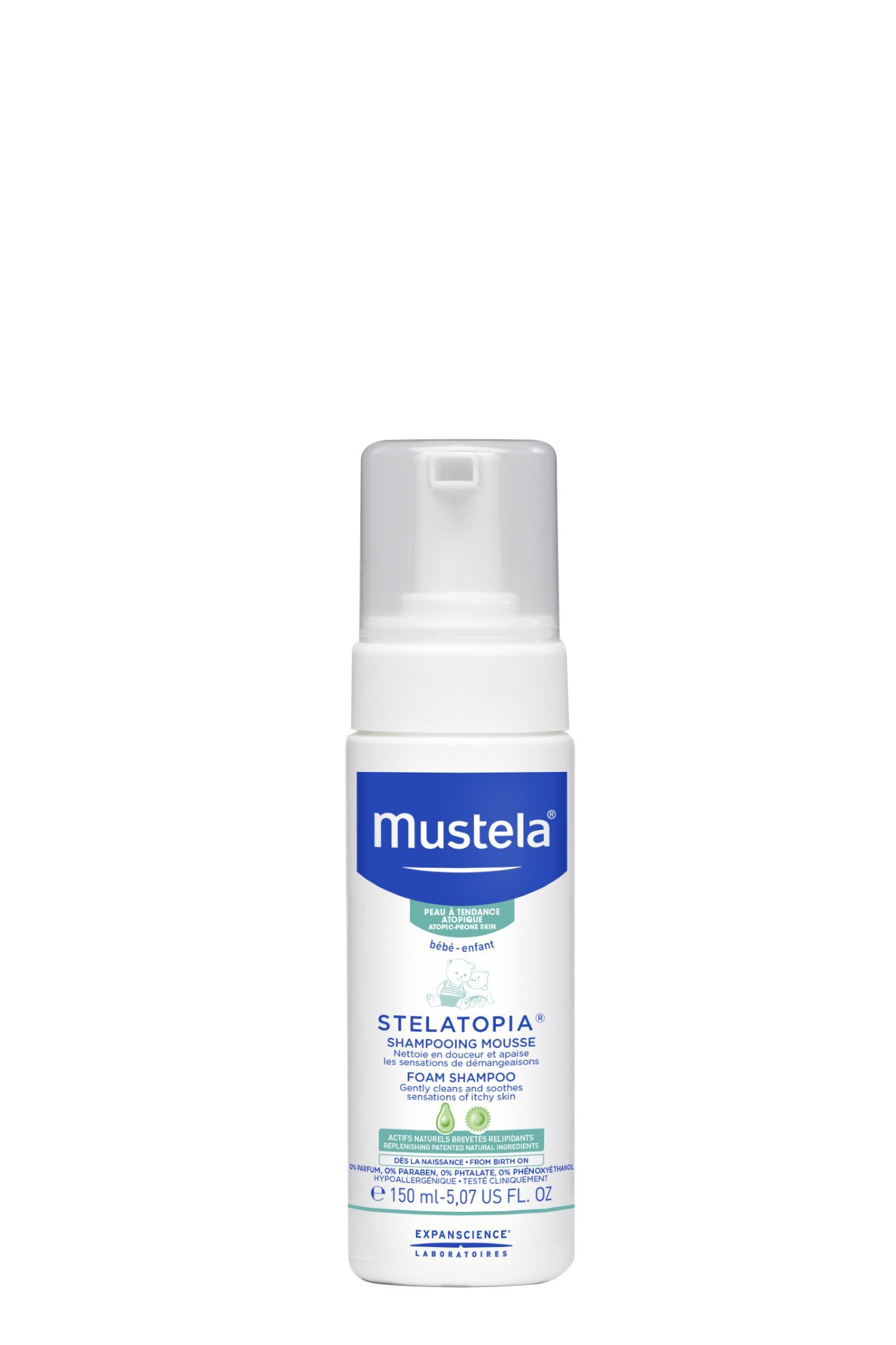 Mustela Stelatopia Shampoo Mousse 150ml