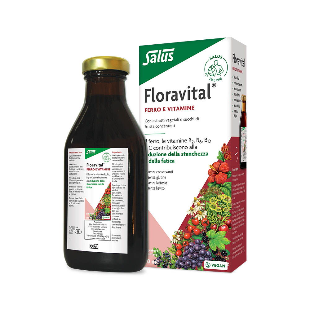 Floravital Succo Di Vitamine E Minerali 250ml