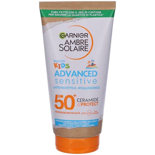 988342756 - GARNIER AMBRE SOLAIRE ADVANCED SENSITIVE KIDS CERAMIDE PROTECT LATTE PROTETTIVO 175 ML - 4779165_1.jpg