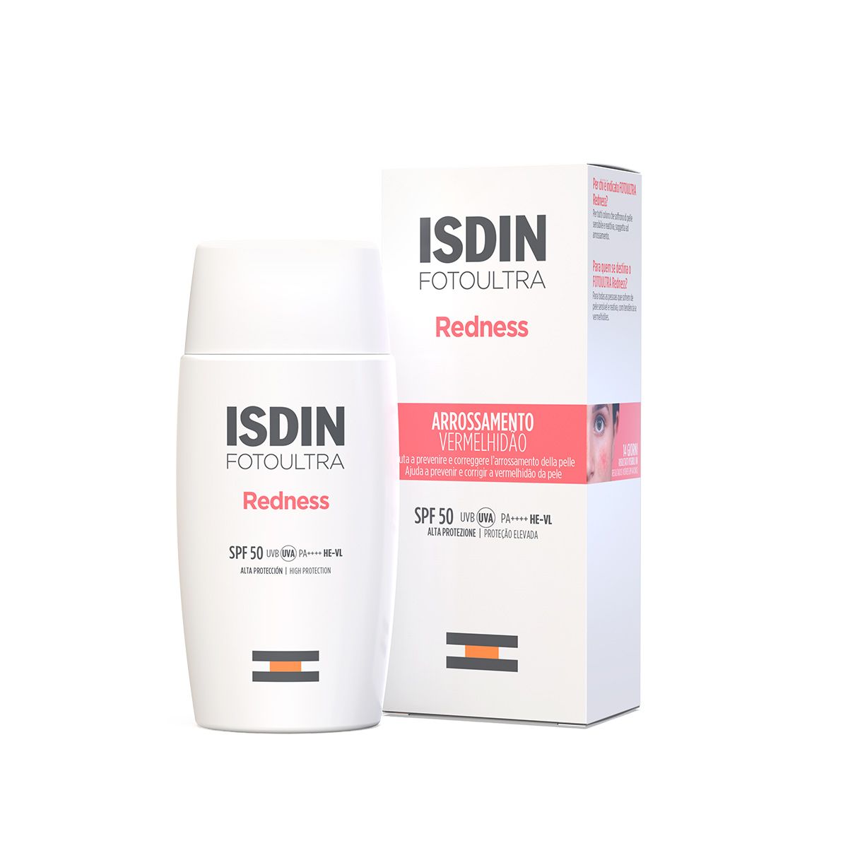 Isdin Fotoultra Redness SPF 50 Protezione Solare Arrossamenti Cutanei 50ml