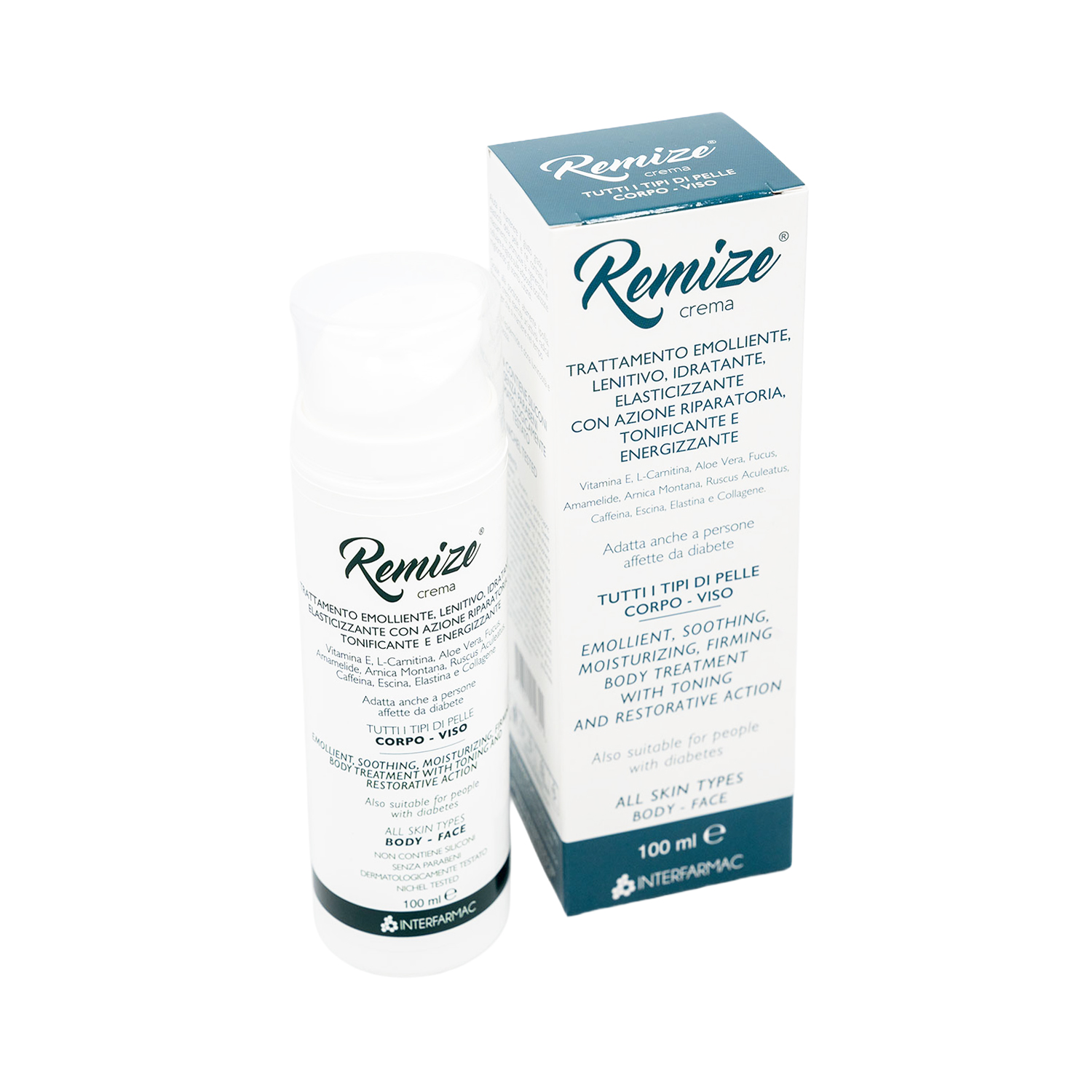 image - 938751979 - Remize Crema Corpo 100ml &egrave; una crema idratante per il corpo che aiuta a mantenere l'elasticit&agrave; della pelle e ne contrasta il rilassamento. - 4810734_2.jpg