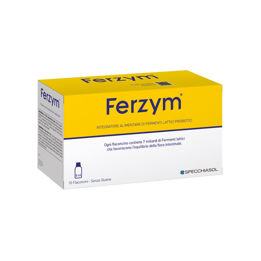 Ferzym Integratore Fermenti Lattici 10 Flaconi