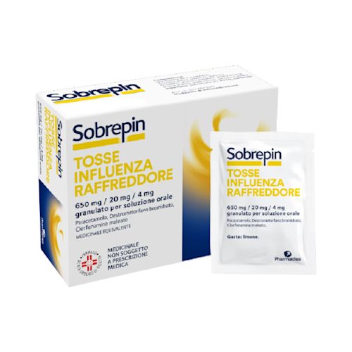 image - 049753015 - SOBREPIN TOSSE INFLUENZA RAFFREDDORE*orale 10 buste 650 mg + 20 mg + 4 mg - 4711754_4.jpg