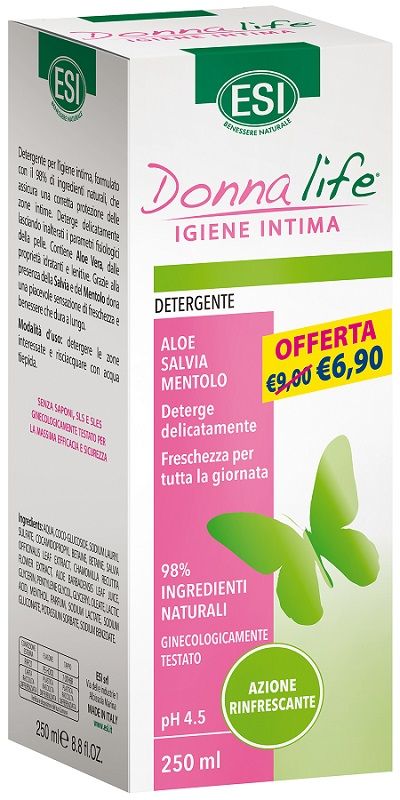 Esi Donna Life Detergente Igiene Intima Fresco 250ml