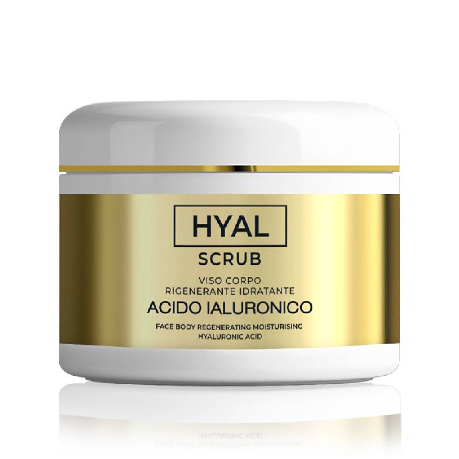 Hyal Scrub Viso Corpo Rigenerante Idratante 250ml