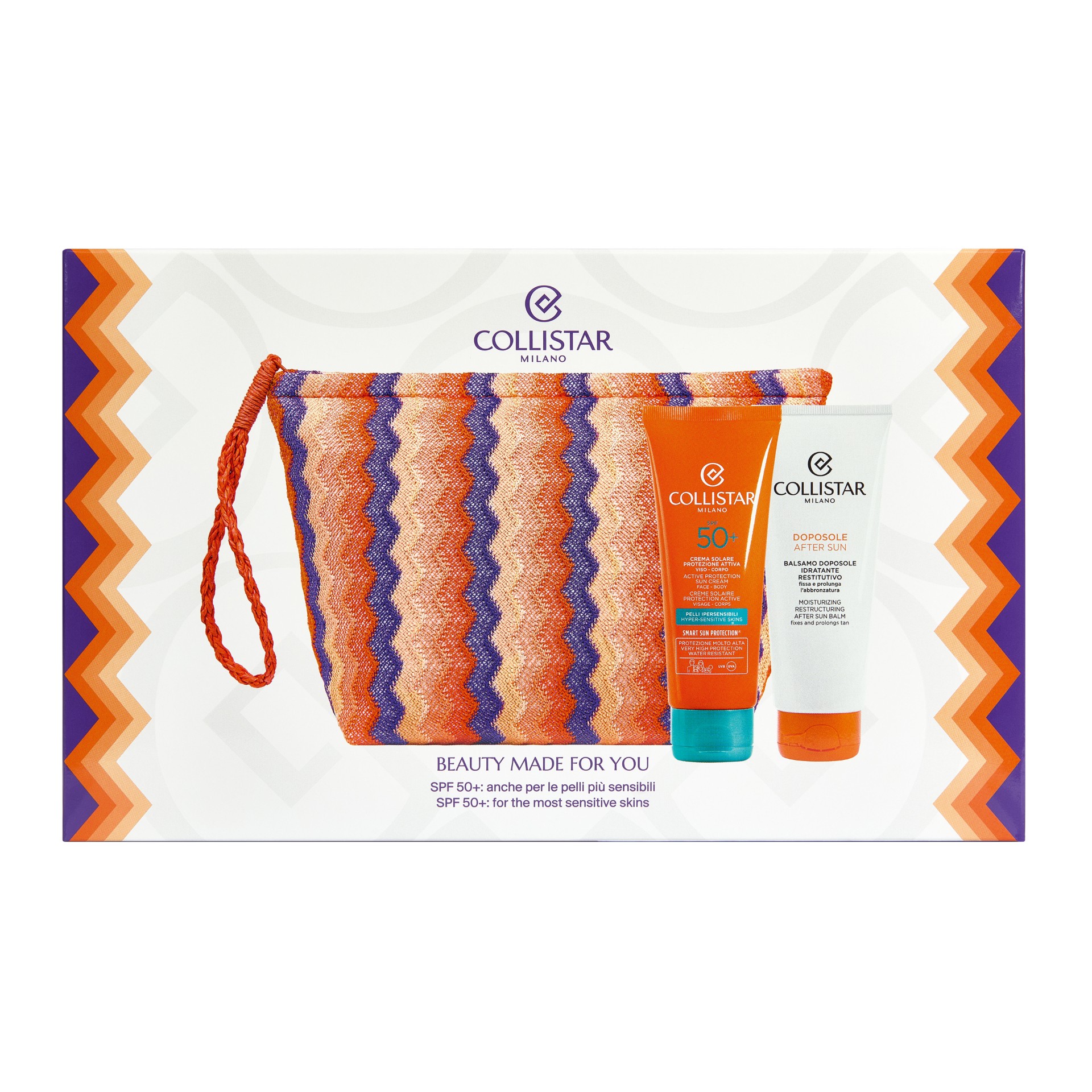 image - 952042758 - Set solare completo che unisce una crema SPF50+ ad alta protezione, ideale anche per pelli sensibili, a un balsamo doposole idratante e restitutivo per lenire e nutrire la pelle. - 4867690_1.jpg