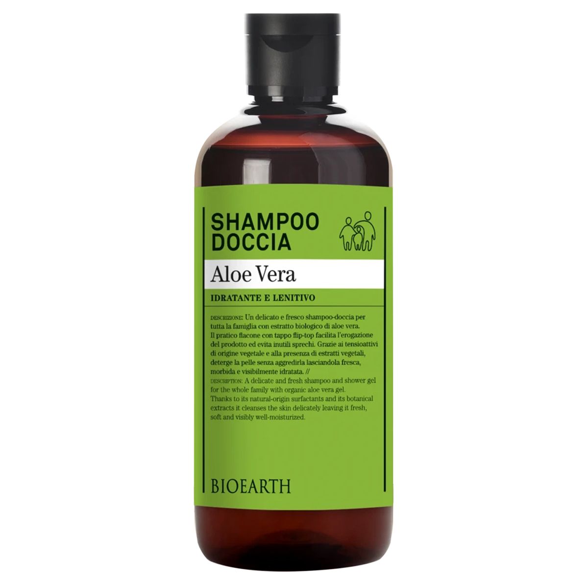 Bioearth Shampoo Doccia Aloe Vera 500ml