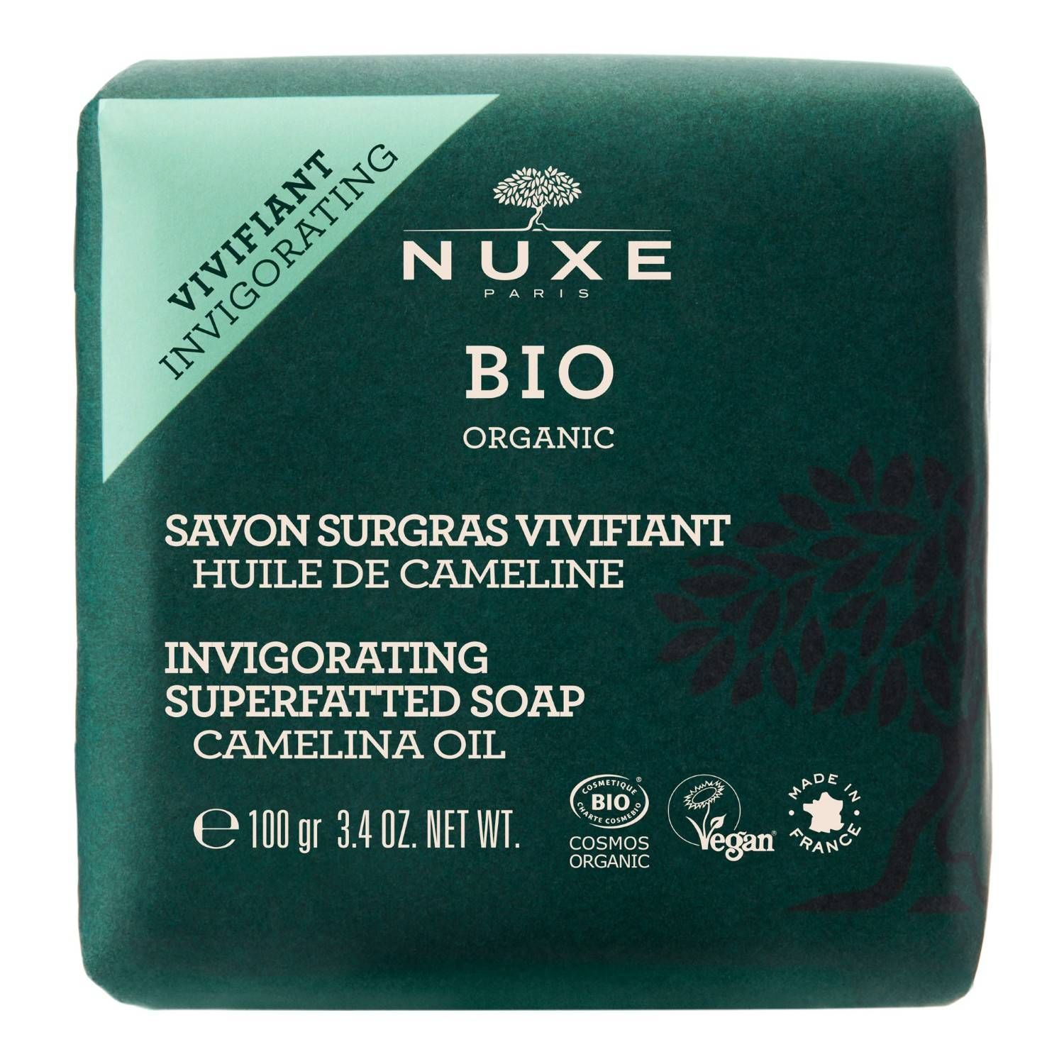 Nuxe Idratazione Bio Attiva Sapone Solido Energizzante 100g