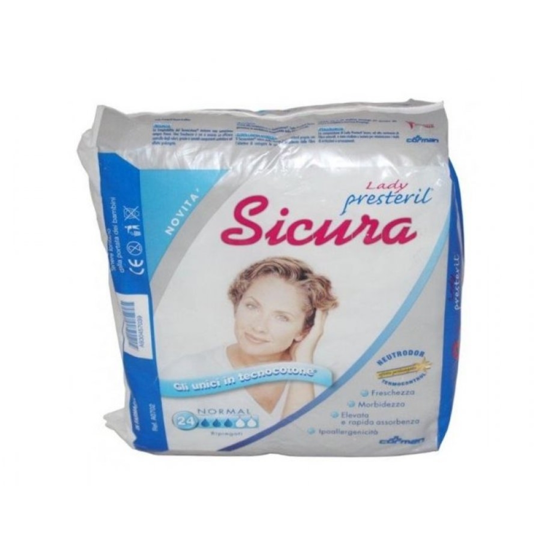 image - 930457039 - LADY PRESTERIL PANNOLONE PER INCONTINENZA  SICURA MISURA NORMALE 24 PEZZI - 4861650_2.jpg