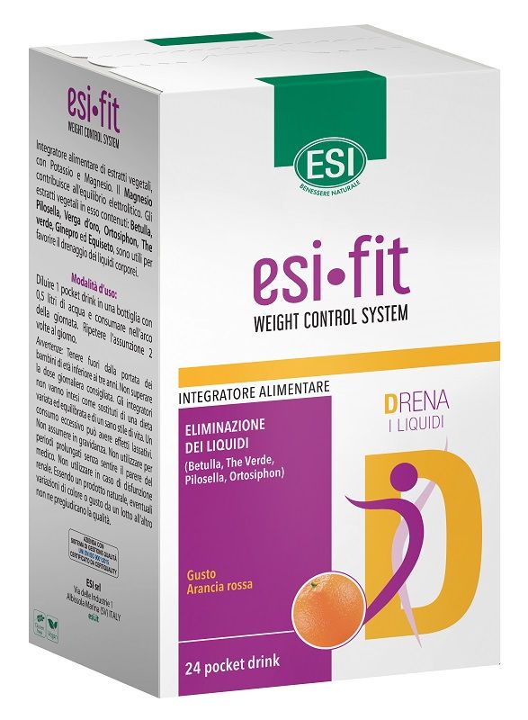 Esi Fit Drena Integratore Drenante 24 Pocket Drink