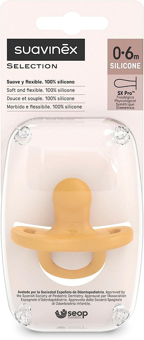 943307569 - Suavinex Color Essence Succhietto Fisiologico Tettina Sx Pro 0-6 mesi Mango - 4725864_1.jpg