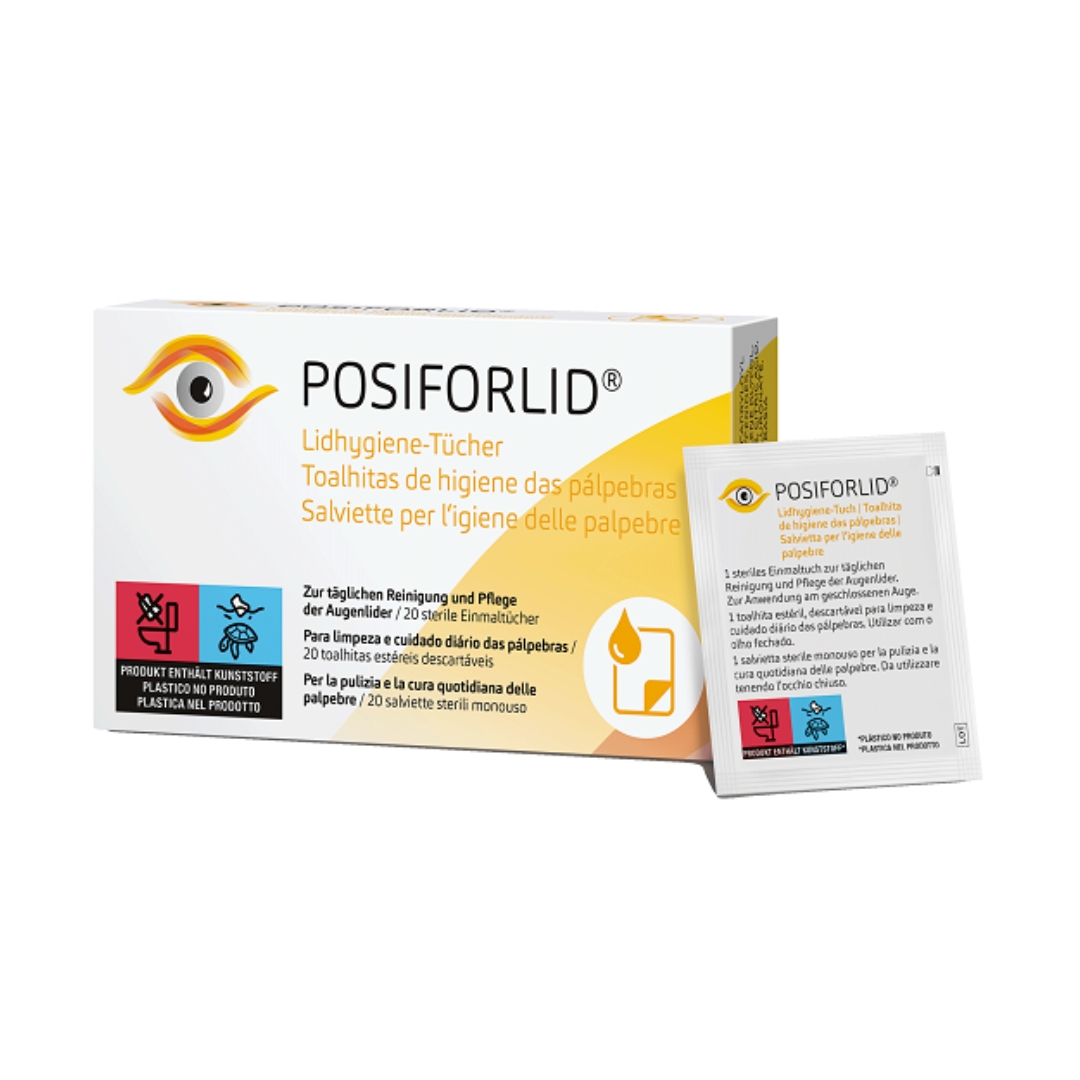 Posiforlid Salviette Igiene Delle Palpebre 20 Pezzi