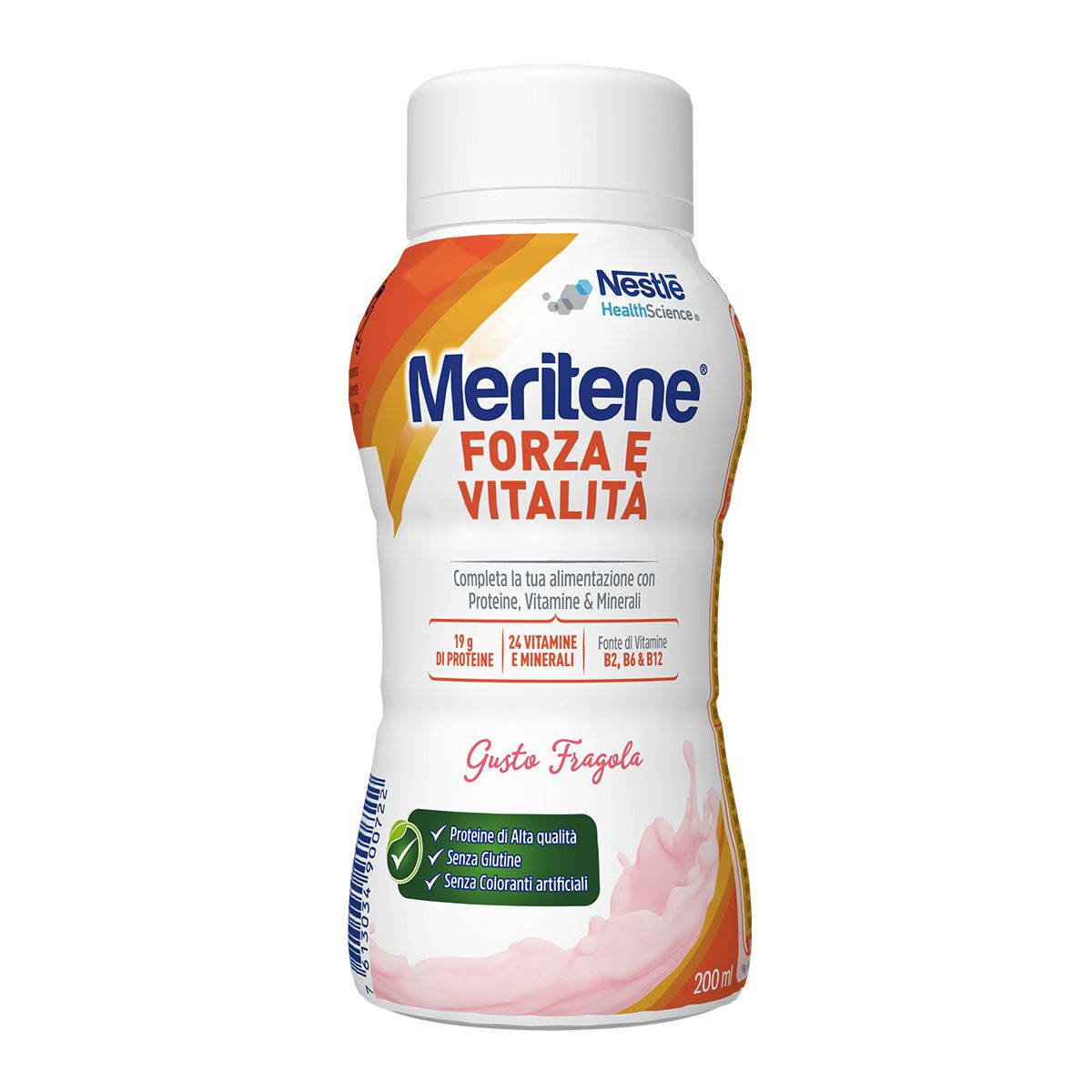 Meritene Forza E Vitalità Drink Gusto fragola 200ml