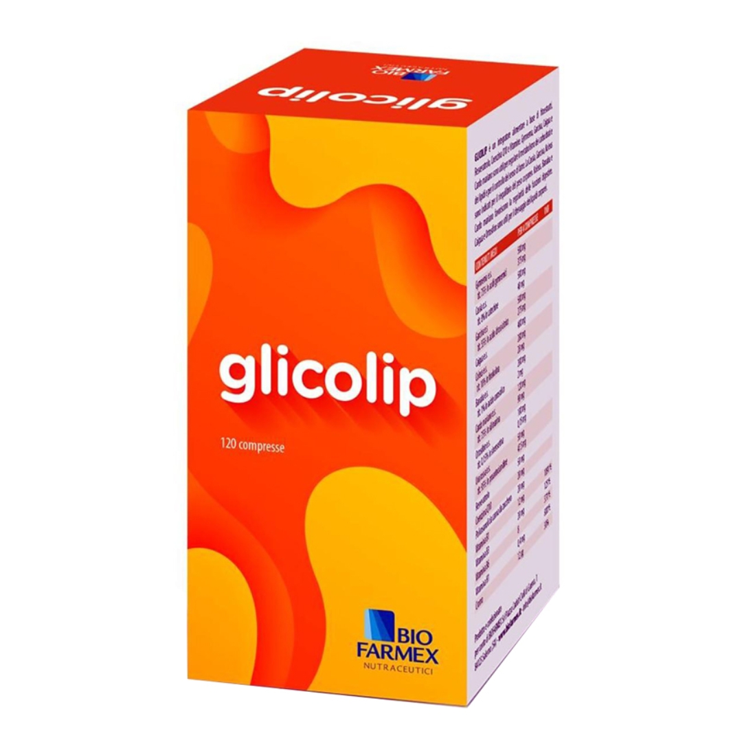 Biofarmex Glicolip Integratore Controllo Della Fame 120 Compresse