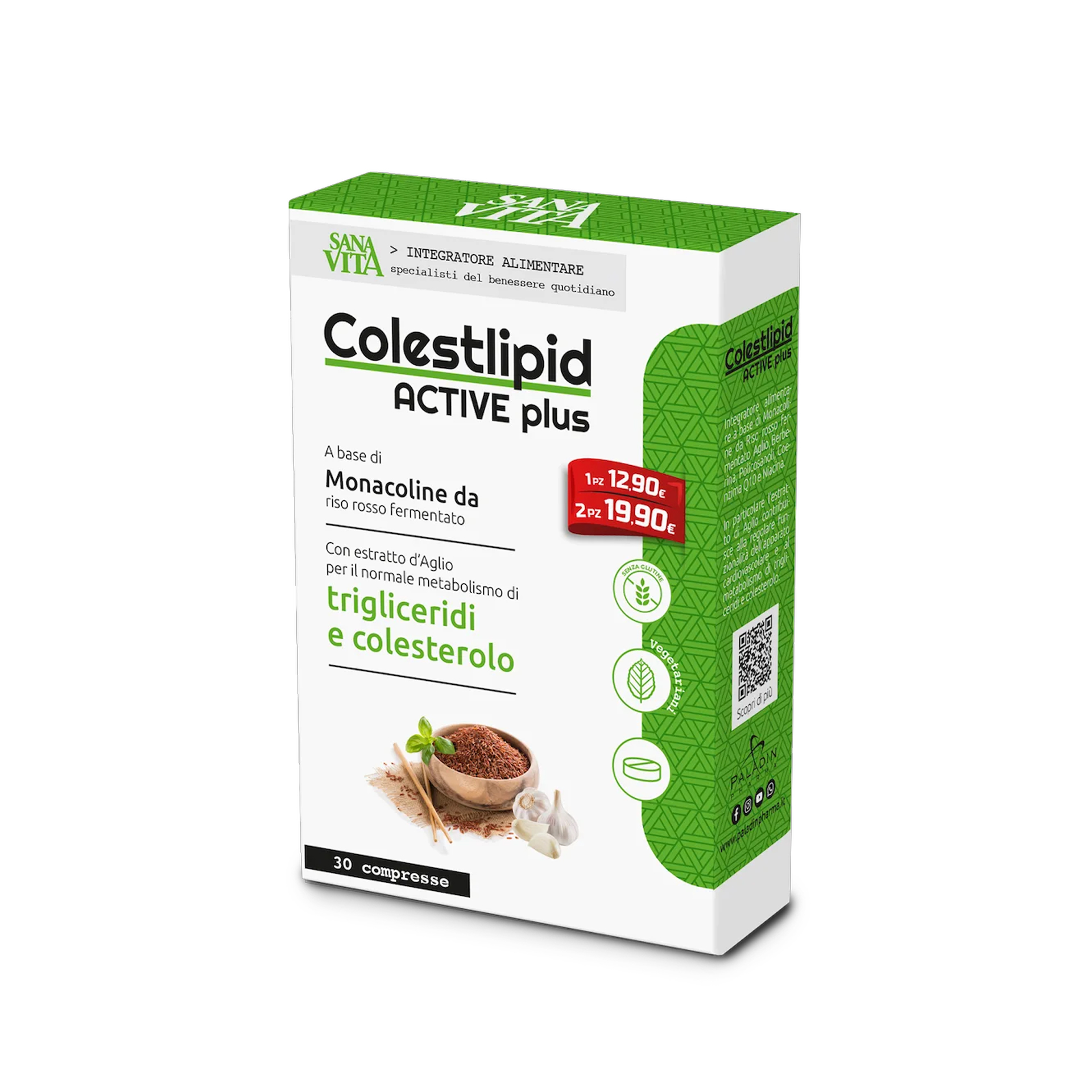 Sanavita Colestlipid Plus 30 Compresse