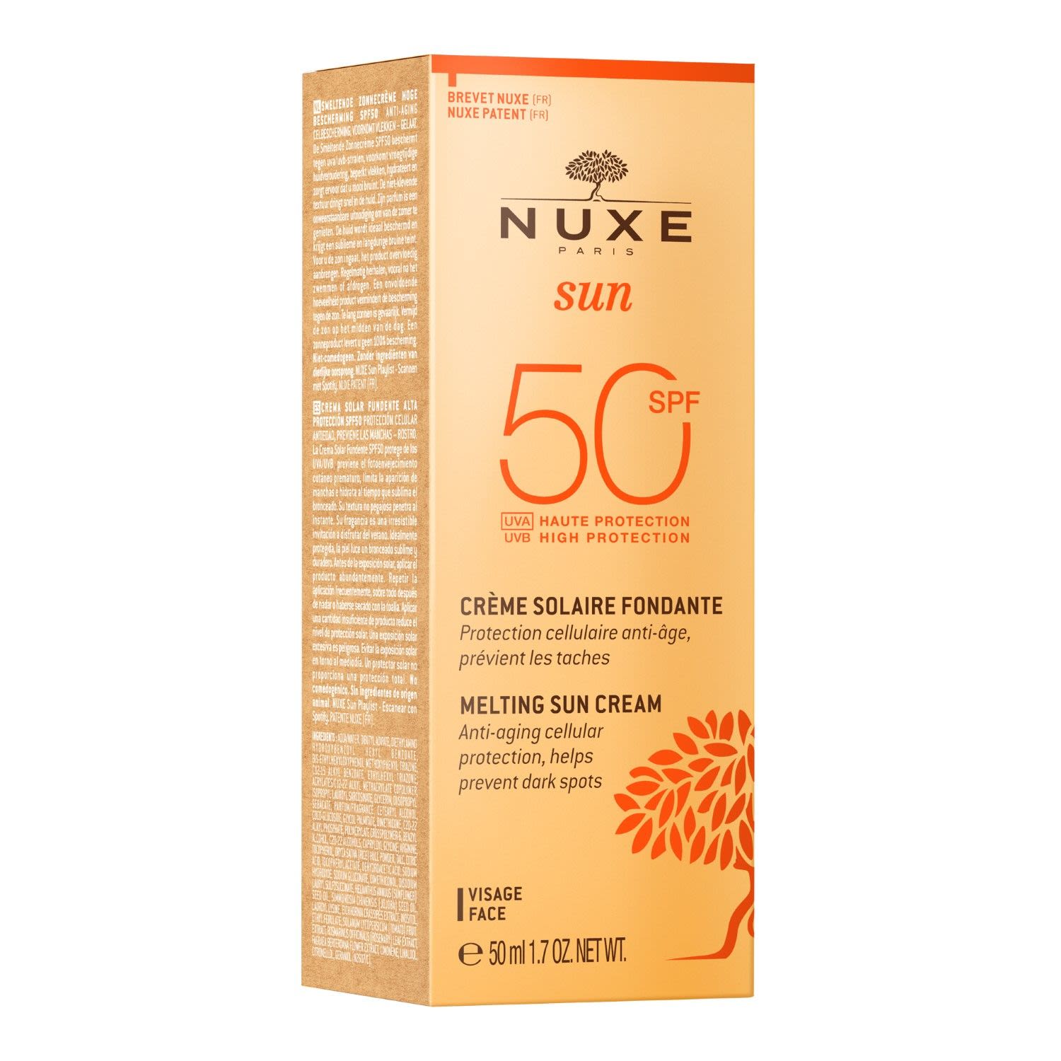 image - 924876865 - Nuxe Sun Crema Solare Antietà Viso Spf50 50ml - 4709462_3.jpg