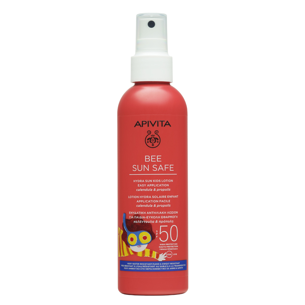 Apivita Lozione Spray Hydra Sun Bambino SPF 50 200ml