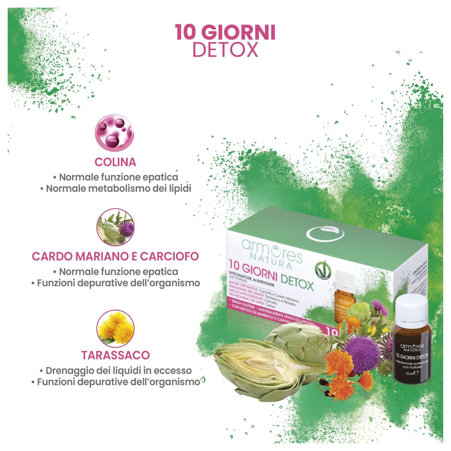 942844224 - Armores Natura Integratore Depurativo 10 Giorni Detox 10ml 10 flaconcini - 4725603_3.jpg