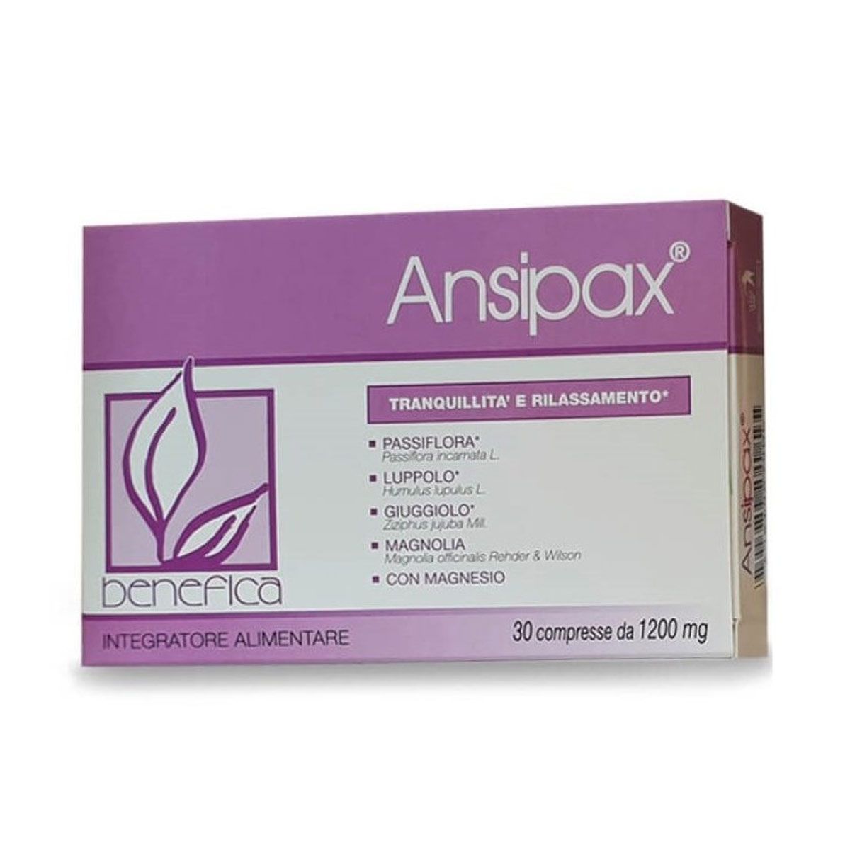 Ansipax Integratore Sonno 30 Compresse