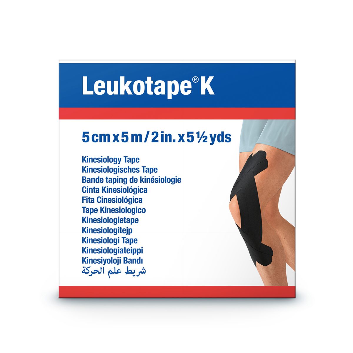 Leukotape K Taping 5cmx5m Nero