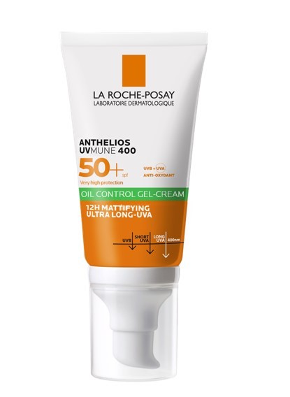 image - 985000645 - La Roche-posay Anthelios Uvmune 400 Fluido Oil Control SPF50+ &egrave; un fluido solare  oil-free per pelli sensibili . Offre alta protezione SPF50+, &egrave; resistente all'acqua e dona un effetto opacizzante. - 4711360_3.jpg
