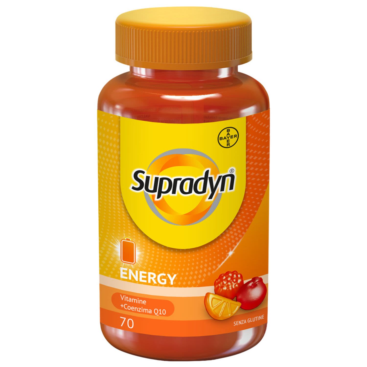 image - 924415235 - Supradyn Energy Integratore di Vitamine A B C D E e Coenzima Q10 70 Caramelle Gommose - 7854772_2.jpg