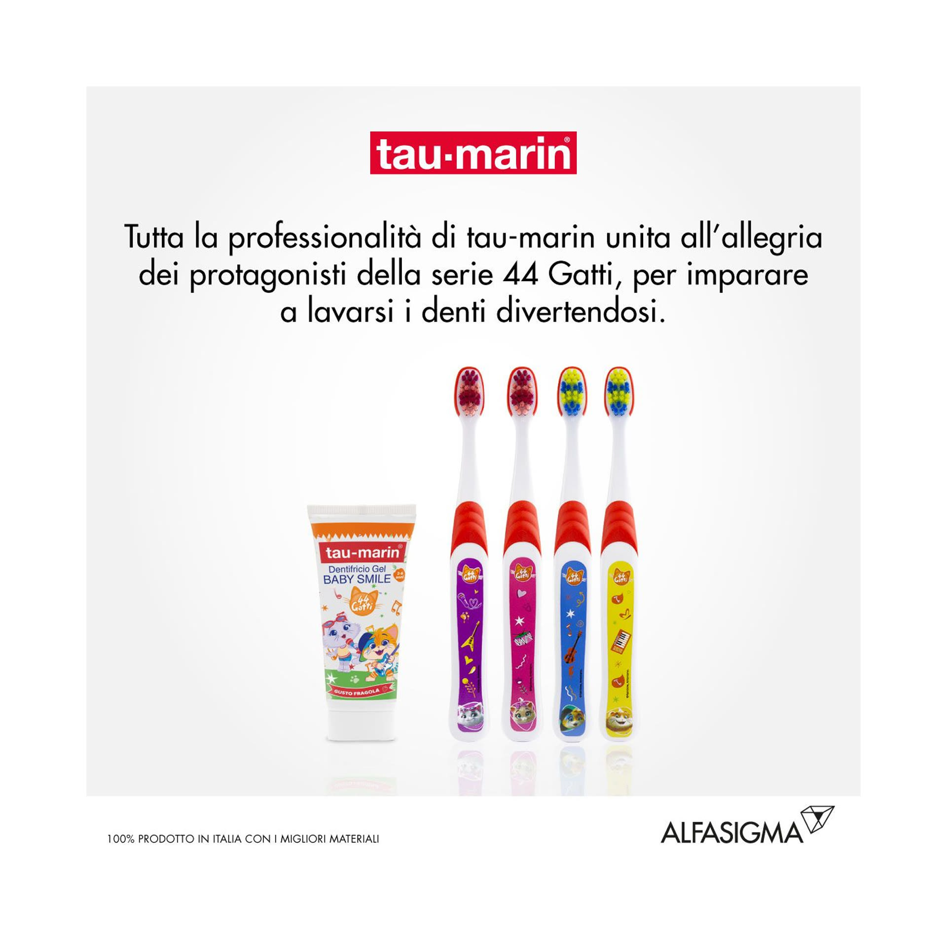 944100460 - TAU MARIN SET BABY SMILE SPECIAL EDITION 44 GATTI DENTIFRICIO FRAGOLA 20 ML + SPAZZOLINO - 4704110_1.jpg