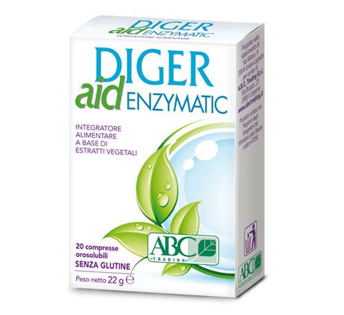 972379008 - ABC Trading Diger Aid Enzymatic Integratore acidità 20 compresse - 4729693_2.jpg