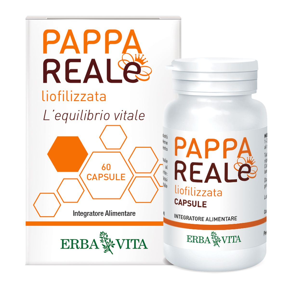 Erba Vita Pappa Reale Integratore immunostimolante 60 Capsule