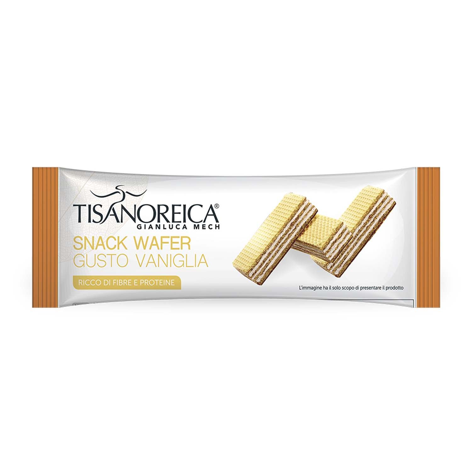 Gianluca Mech Tisanoreica Snack Wafer Vaniglia 6x35g