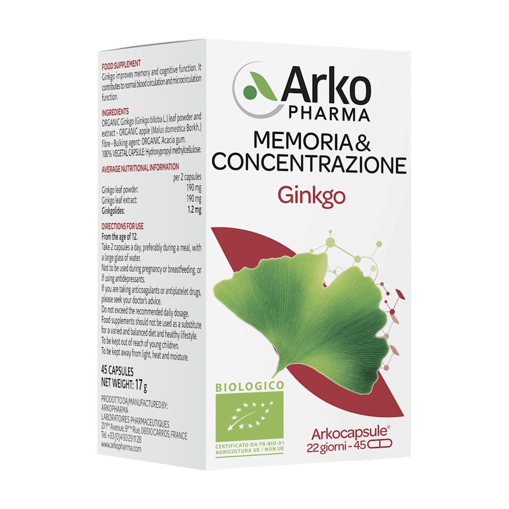 image - 976013918 - ARKO CAPSULE GINKGO BIO 45 CAPSULE - 4733047_4.jpg