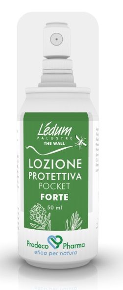 Ledum Palustre The Wall Lozione Protettiva Forte Pocket Contro le zanzare 50ml