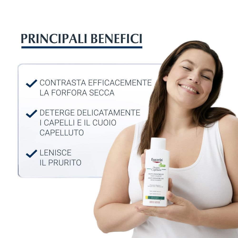 image - 982542209 - Eucerin Dermocapillaire Shampoo-Crema Antiforfora 250ml - 4738680_3.jpg